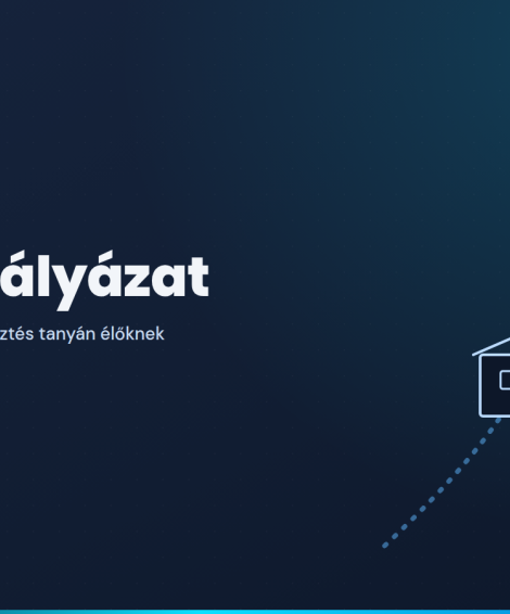 Tanya pályázat – vidéki infrastruktúra-fejlesztés tanyán élőknek
